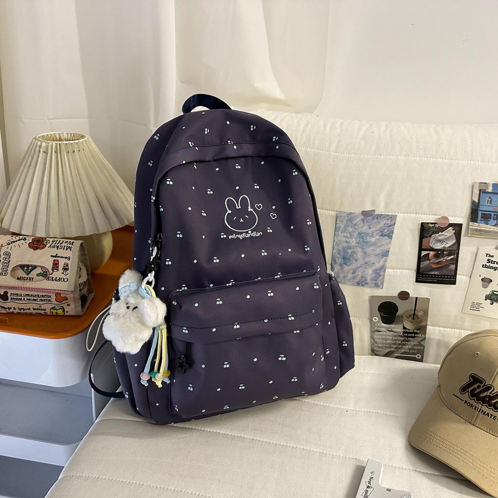 Schoolbag high value Korean cute female high school college student schoolbag large capacity ins leisure travel lightweight backpack