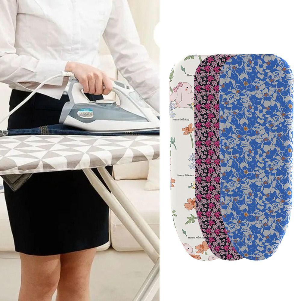 Floral Pattern Ironing Board Cover Thickened Elastic Ironing Board Cloth Stain Resistant Heat-resistant Ironing Heat Shield