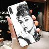 Audrey Hepburn Phone Case For Huawei Honor 10 lite 9 20 7A 9X 30 50 60 70 pro plus Soft Silicone Cover