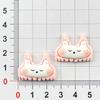 New Rabbit Resin Accessories: Handmade DIY Cream Glue Hair Clips, Phone Case Decorations, Shoe Buckles, and Ornaments.