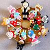Gril Crochet Kit DIY Doll Crocheting Kitsmaterial Gift Knitting Wool Crochet New Popcorn Sister Accessories Non-finished Product