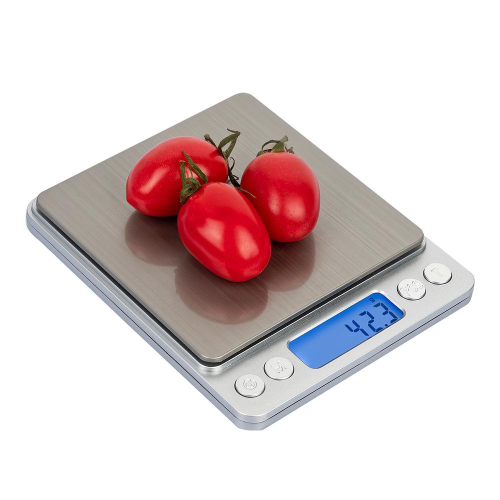 Hot Sale High-precision Kitchen Electronic Scale Digital Food Grams 10KG Baking Charging Accessories Cooking Tools (silver,0.01 g&10KG&100x95x20mm) серебряный