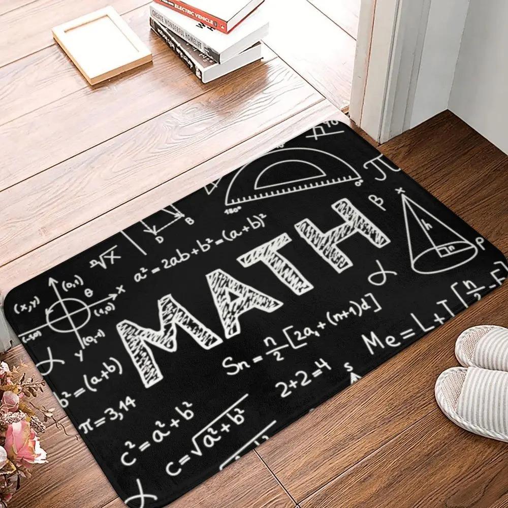 

I Love You Math Formulas Patterns Entrance Door Mats Various Mathematical and Physical Formulas Welcome Mat Welcome Mat 30x50cm
