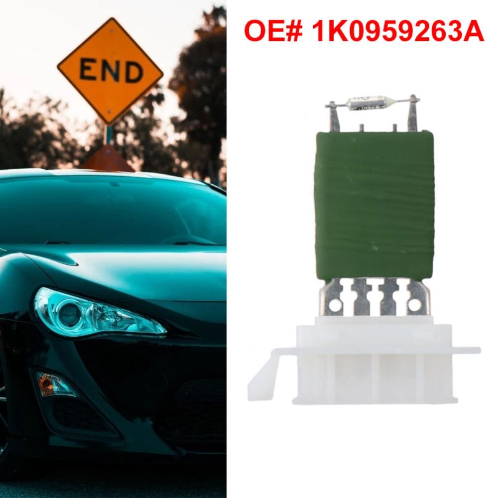1K0959263A Motor Resistor Regulator Fan Blower Replacement Resistor for VW Golf MK5 MK6 2003-2013