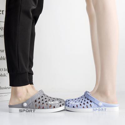 Vietnamský styl boty pro páry s otevřenou špičkou Letní unisex prodyšné Dvojúčelové plážové pantofle Pohodlné sandály
