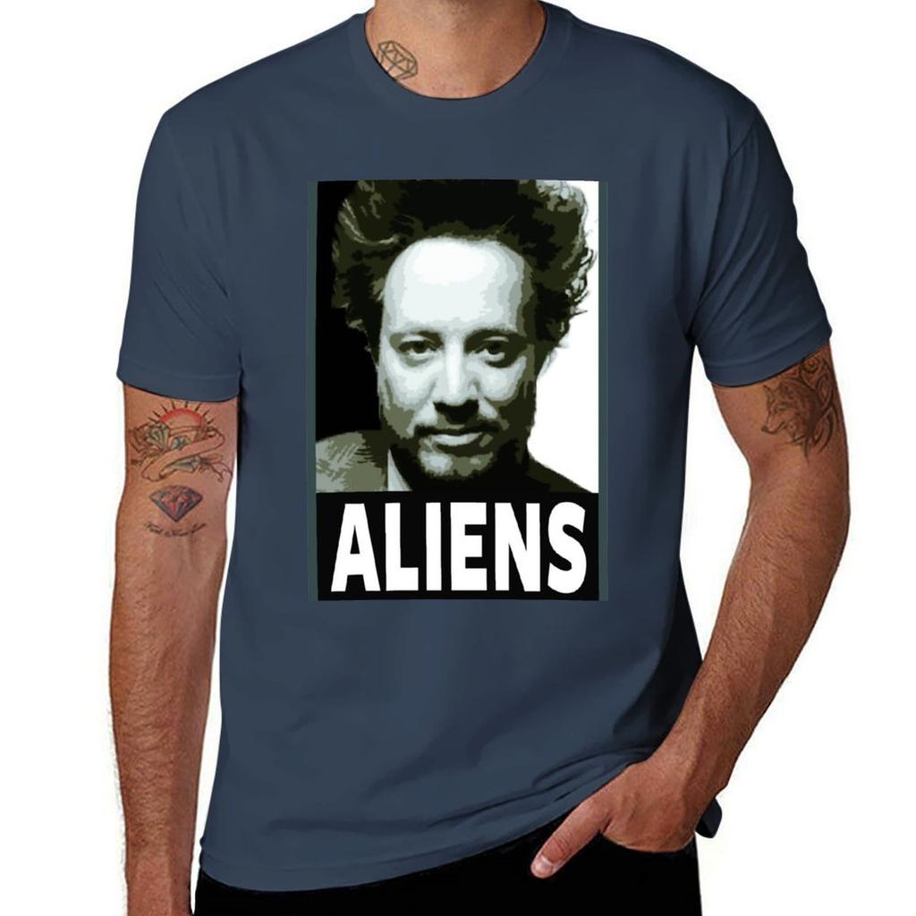 Aliens TShirt Work Outdoor Short Sleeve Tee