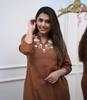 Designer Party Wear Women Indian Pakistani Kurta Pant Set Bollywood Top Tunic Kurti