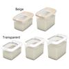 Large Capacity Rice Grain Storage Box Moisture-proof Cereal Container Fresh-keeping Sealed Cans