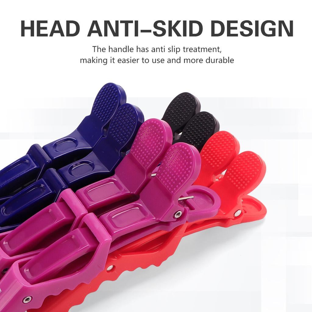 Crocodile hair clips, professional hair styling clips, hairdressers shaping hair clips, hair claws, hair accessories