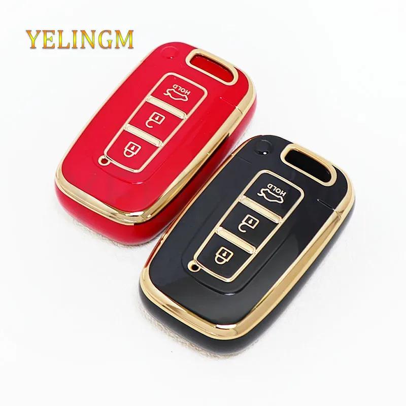 For Kia Sportage K5 K2 Sorento Optima Forte For Hyundai Ix35 Elantra Sonata Soul Tucson Tpu Car Remote Key Case Cover Shell Fob
