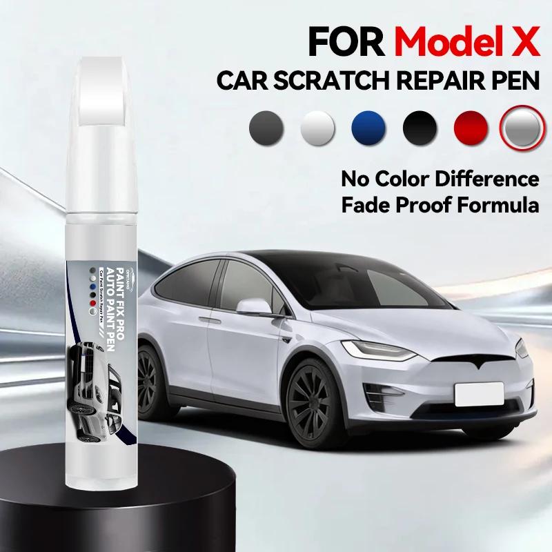 Car Exclusive Purpose Car Scratch Paint Pen Deep Scratch Repair Removal For Tesla Model X White Black Red Silver Blue Grey Scrat