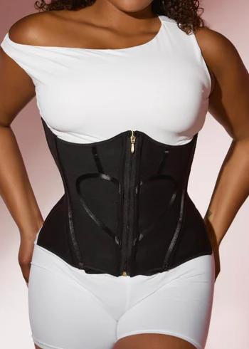 Body Shaping Waist Valentines Fantasy Waist Trainer Zipper Fitness Exercise Yoga Shaping Abdomen Waist Belt Xs чёрный