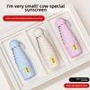 Women's UV-Resistant Dual-Use Capsule Umbrella Five-Fold Compact Design for Fashion And Sun Protection