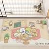 Kawaii Sumikko Gurashi Anime Floor Mat INS Style Soft Bedroom Floor House Laundry Room Mat Anti-skid Household Carpets