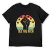 AOC Taxe les Riches Rétro Vintage Anti T-Shirt t-shirts meme drôles personnalisés vêtements hommes