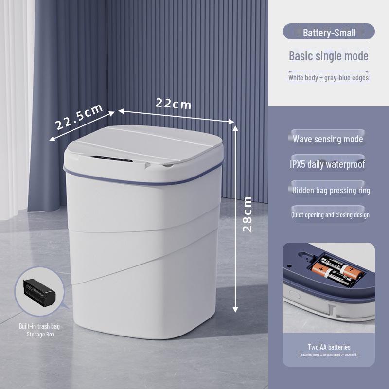 

25 умных мусорных баков со встроенными кольцами давления и тремя автоматическими режимами