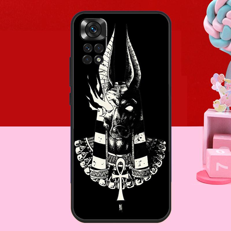 Egypt Nefertiti Anubis Ankh Case For Xiaomi Redmi Note 14 13 12 11 10 15 Pro Plus Redmi 15 C 10C 12C 13C 14C Soft Cover