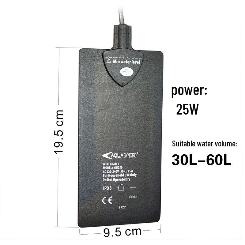 Nissei Eco Star MH-75/150 Mini Explosion-Proof Heating Pad for Fish Tanks and Reptile Habitats.