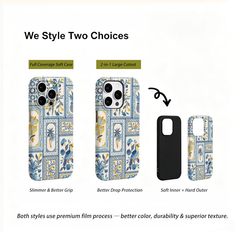 Exotic Aviary Tropical Palm Pineapple Art Graphic Film Aesthetic Protective Shockproof Bumper Phone Case Cover For iPhone 13 14 15 16 17 Pro Max Plus