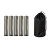 Portable Detachable Tent Stove Replacement Pipe Set for Outdoor Activity Small Design Enhancing Safety Winter Survival
