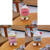 Cute Bubble Tea Plush Keychain With Pp Cotton Filling For Kids And Adults