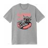 Summer Vibes T Shirt Highland Cow Design Retro Funny Beach Vintage Washed Comfortable Streetwear Unisex Breathable Slightly