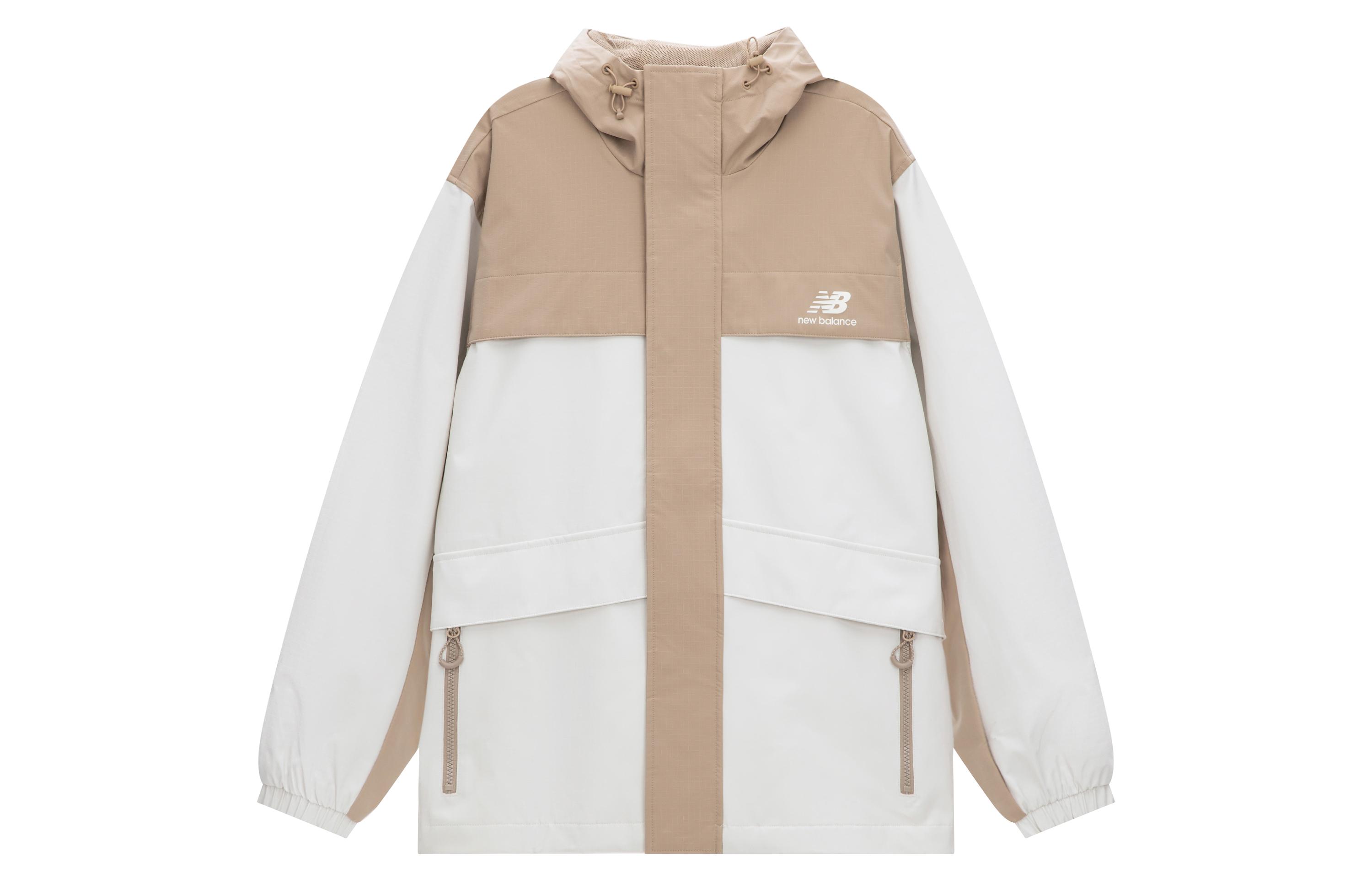 New Balance Jackets Men s Khaki Hooded Moderate Other AMJ33359-BNN XL
