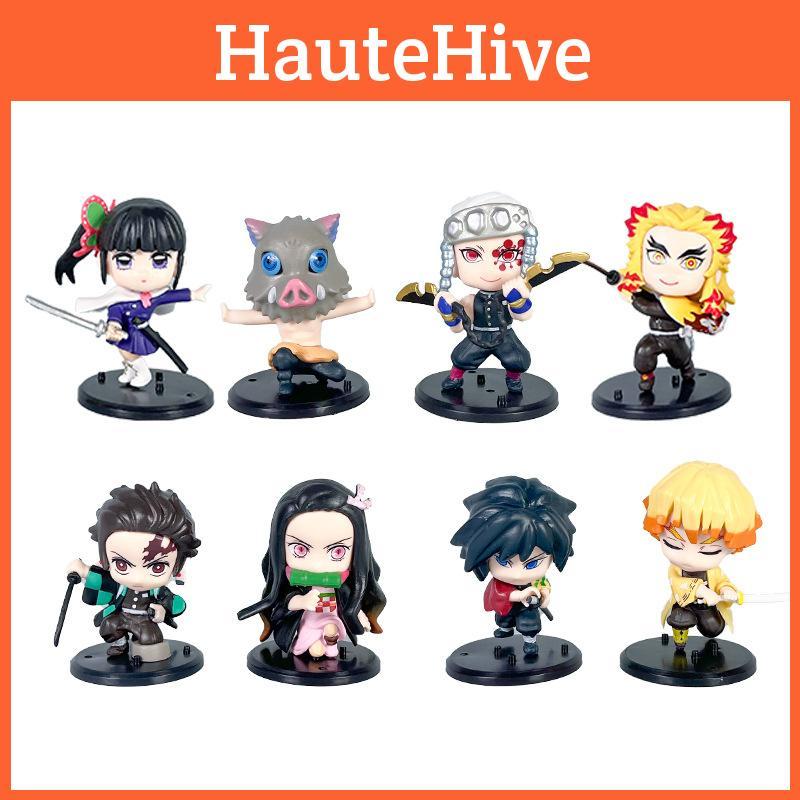 Demon Slayer Kimetsu No Yaiba Action Figure Cartoon Model Toy Gift Decoration