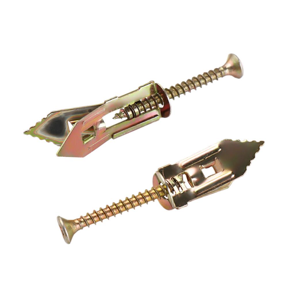 Plasterboard Wall Fixing Plug Self-Tapping Screws Kit Dowel Fixing Tools Screws Expansion Nails