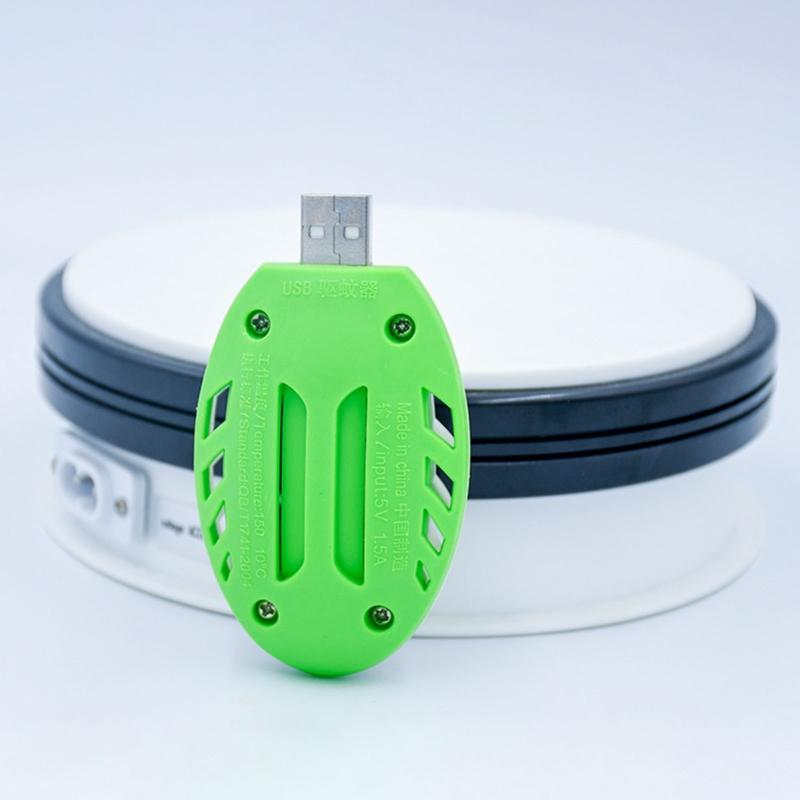Portable Insect USB Electric Mosquitoes Repeller Plastic Incenses Heater Control Sleep Home