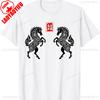 Chinese of The Horse Lunar New Year 2026 Graphic TShirt Unisex High Quality Crewneck Casual Style Cotton Tops Tee Shirt Short
