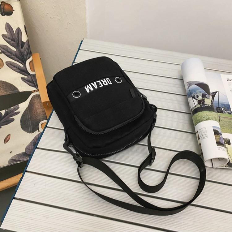 Повседневные мужские поясные сумки холщовые модные кошельки для монет многофункциональные — фото 14