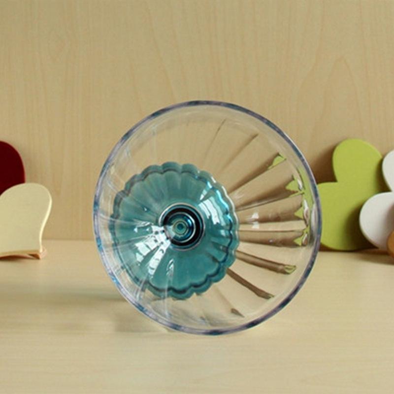 Acryl-Eisbecher Einfach Dick Transparent Langlebig Dessertschale Haushalt Küche Kinder-Eisbecher Milchshakebecher