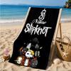 Custom Name Beach Towel Slipk-not Artistic Masks Microfiber Beach Towel, Lightweight for Summer Travel, Swimming Pool Fan Birthday Gift