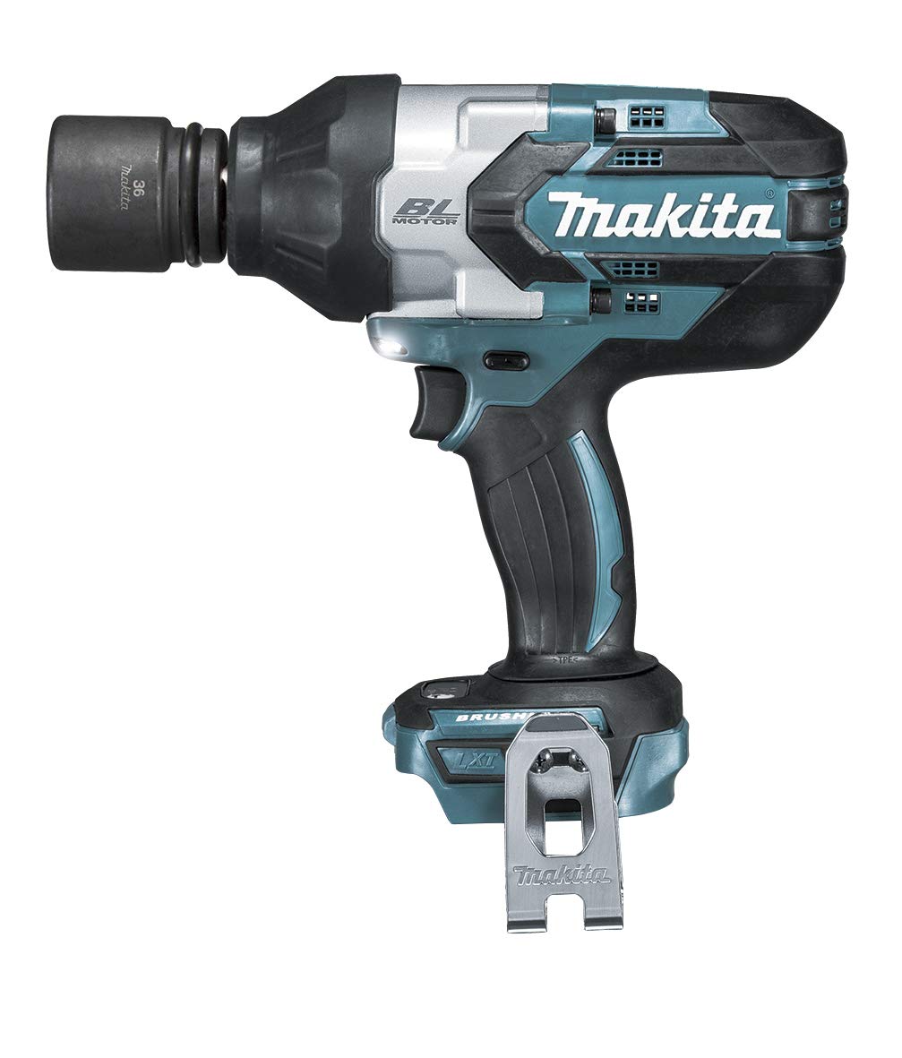 

Makita Rechargeable Impact Wrench 18V Sold Separately Green TW1001DZ Battery/Charger/Case зелений