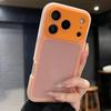 Luxury 2 In 1 Candy Color Matte Phone Case For iPhone 13 14 15 16 17 Pro Max Plus Air Shockproof Bumper Back Cases Cover