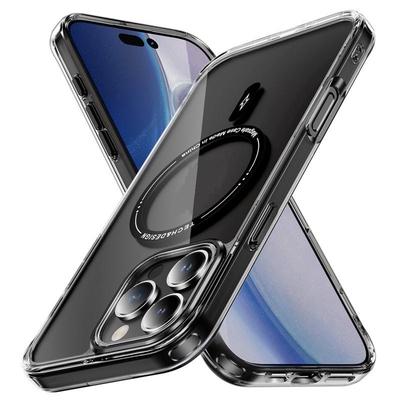 Magnetic Clear Phone Case Compatible with iPhone 11-15 Plus/Pro/Max Series