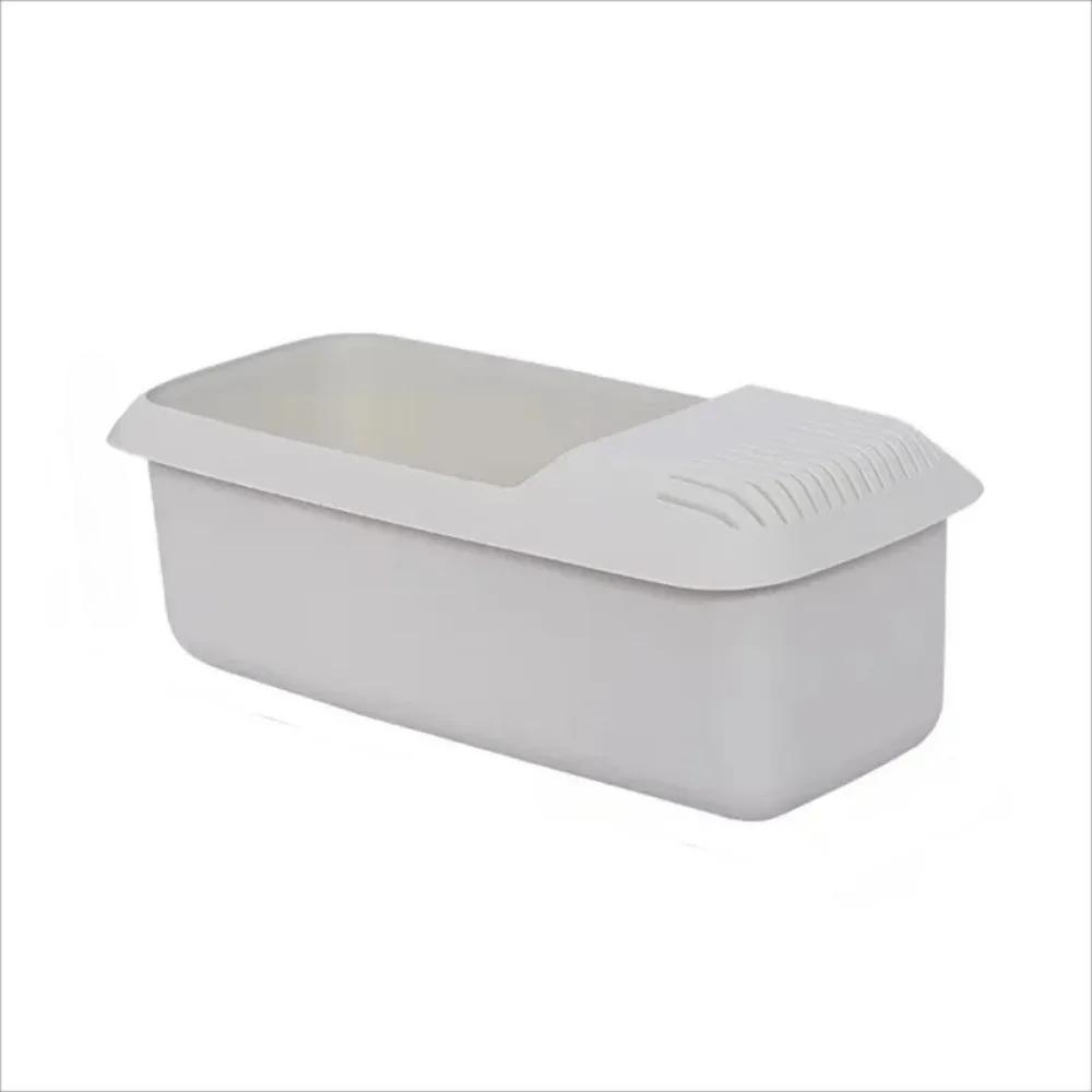 Pasta Box Plastic Reusable Spaghetti Vegetable Steamer Microwave Noodles Pasta Cooker With Strainer Kitchen Accessories