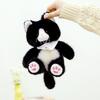 Cute Cat Doll Cow Kitten Plush Toy Scratcher Doll New Sitting Cat Throw Pillow