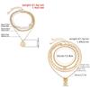 3Pcs/Set Goth Baroque Imitation Pearl Coin Portrait Pendant Choker Necklace for Women Vintage Link Chain Aesthetic Wed Jewelry