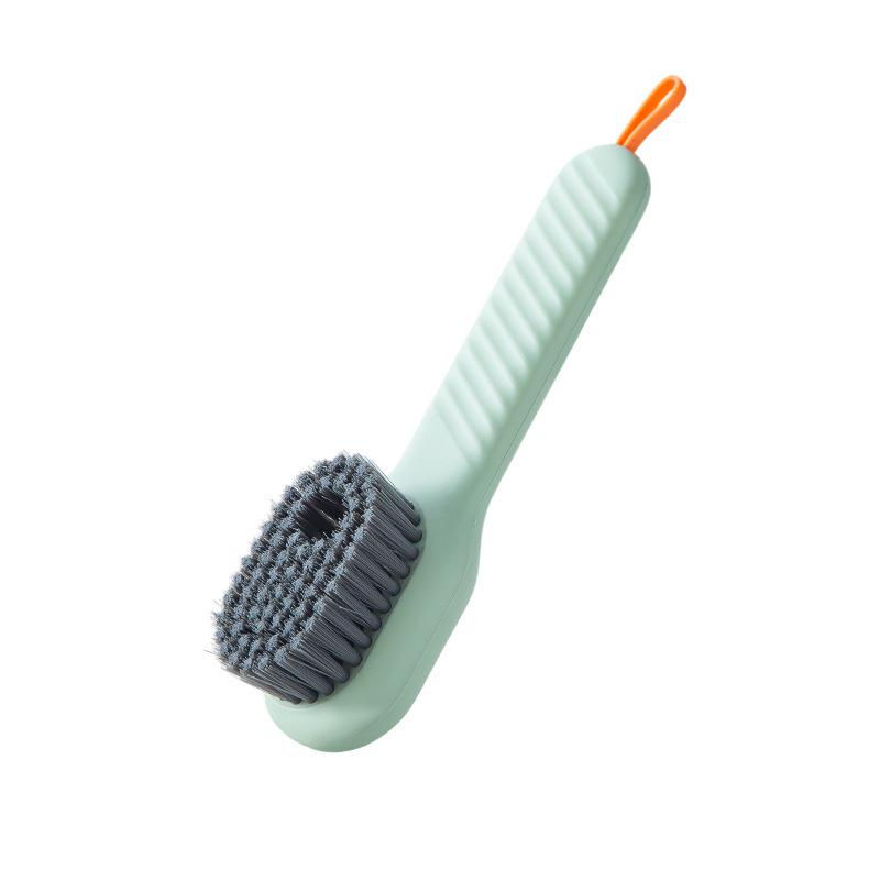 Multifunctional Shoe Brush with Soft Bristles - Liquid Add-On for Safe, Effective Cleaning