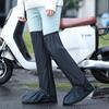 Thickened Waterproof Rain Boots for Outdoor Cycling, High-top Rain Boots, Anti-slip, Wear-resistant and Sand-proof