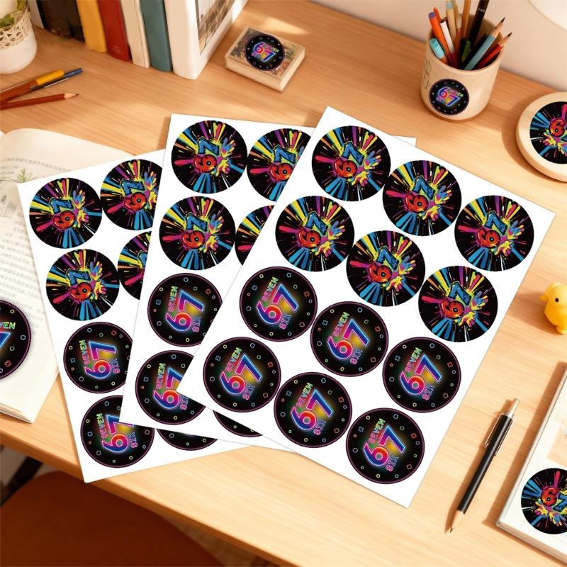 Stylish Birthday Party Gift Bag Including Food Bags And Decorative Stickers Parties Decoration Supplies