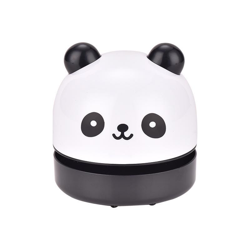 Round Battery Operated Cartoon Desktop Vacuum for Eraser Crumbs