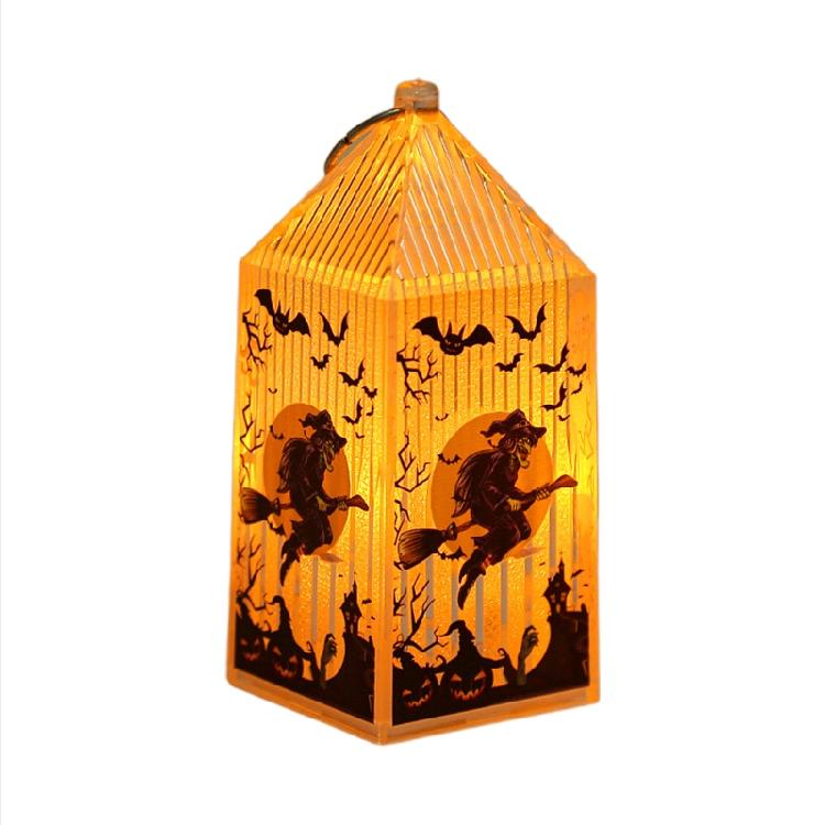 Halloween Lantern Night Light Party Supplies Indoor Outdoor Ornament Photo Props