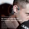 K69 Conduction Earphones Bluetooth Ear Hanging Wireless Headphones Sport Running Noise Cancelling Headsets Ear hook with Mic Waterproof Earbuds