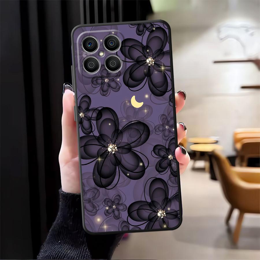 

Чехол для Honor 200 400 Lite X7 70 X8 X9a 8X Magic5Lite 90 X6 X5b Funda Чехол для телефона Арт с рисунком в стиле туши Honor X7b