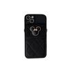 Foreign trade applicable iPhone17Pro mobile phone case metal Apple 16 Minnie head xs change card bag messenger rope