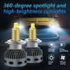 EAGLEVISION  H7 360 1500000LM Led Headlights Bulbs1800W Automotive LED Projector Canbus 12v 24v H7 H11 H1 9005 9006 for Car Lamp