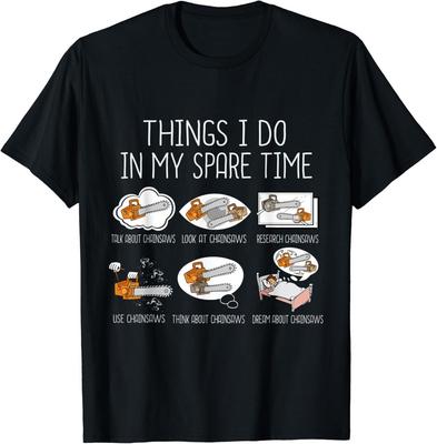 Amante della motosega Uomo Falegname Taglialegna Arboricoltore Regalo motosega T-shirt unisex